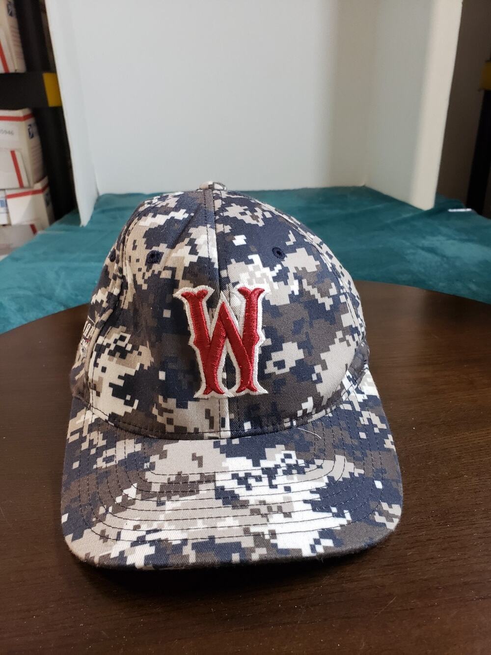 Gateman Woosox Hat Cap One Size Mens Blue New Era Fitted Baseball MiLB